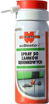 WURTH OLEJ SMAR DO CYLINDRÓW ZAMKÓW BĘBENKOWYCH 50