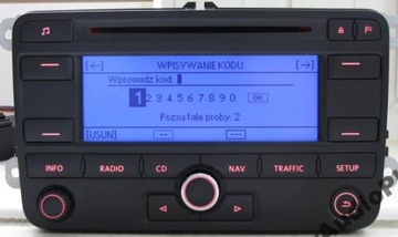 РАДИО VW CD MP3 GOLF PASSAT CADY JETTA EOS RNS300