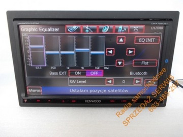 KENWOOD DNX7260BT GPS-КАРТА ЕС 2023 USB DVD BT