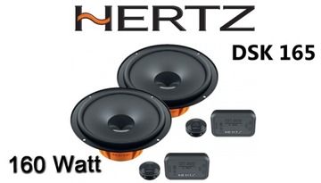 HERTZ DSK 165.3 NOWE GŁOŚNIKI 160W TWEETER+ZWROTNI