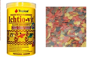 TROPICAL ICHTIO-VIT 2000ml 380g UZUPEŁNIENIE NAJT