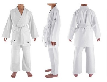 MOCNE KIMONO KARATE JUDO DLA DZIECI + PAS ROZMIARY