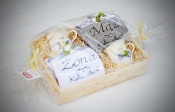 фото ориг. №6, For a gift anniversary towels з hafem cups