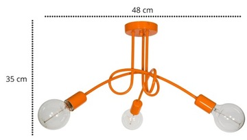 ПОДВЕСНАЯ ЛЮСТРА EDISON ПОТОЛОЧНЫЙ СВЕТИЛЬНИК, 9 ЦВЕТОВ