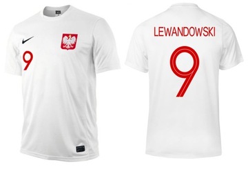 KOSZULKA NIKE POLSKA LEWANDOWSKI 2018 XXL