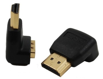 Adapter kątowy przejście HDMI 2.0 CX-AA107 HQ