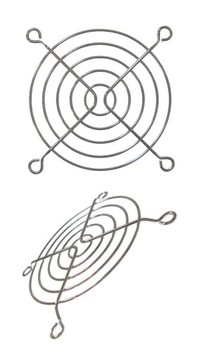 Крышка вентилятора металлическая 80х80мм ГРИЛЬ NePOWER