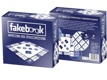 -30% FAKEBOOK Imprezowa gra planszowa jak FACEBOOK
