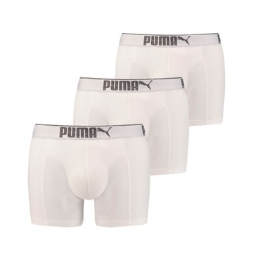 Bokserki Puma Lifestyle 3-Pack białe r. S