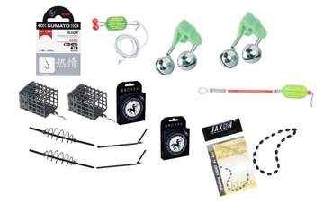 РЫБАЛОЧНЫЙ НАБОР 2x ФИДЕРНАЯ УДОЧКА СУМКА ДЛЯ КАТУШКИ
