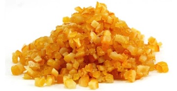 ZESTAW SKÓRKA POMARAŃCZOWA KANDYZOWANA KOSTKA 2x500g NATURALNA PREMIUM