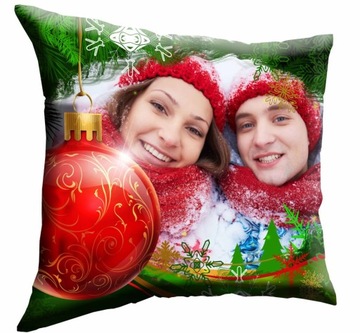 ФОТО ПОДУШКА с ФОТО ПОДАРОК ​​НА ДЕНЬ ВАЛЕНТИНА 40х40