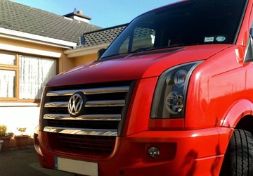 Накладки на решетку GRILL VW Crafter 2007-2010 гг.