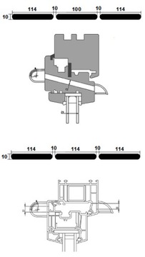 Воздухоотводчик для окон VT101