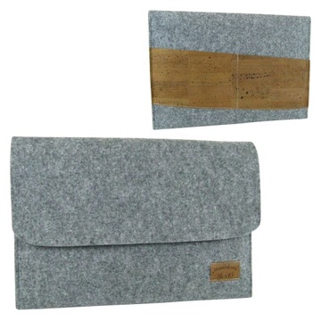 etui FILCowe na Microsoft Surface Pro X - filc korek - Manufaktura Filcaki