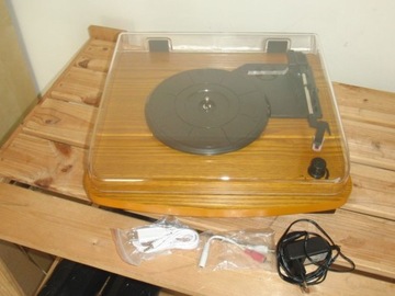 Auna TT-98 Gramofon Retro USB AUX D6-178