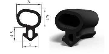 Uszczelka uszczelki do okien okienna okienne S-232