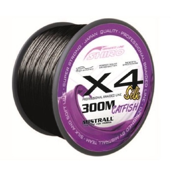 Plecionka Mistrall SHIRO 0,80mm/72,60kg X4 300m