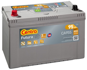 АККУМУЛЯТОР CENTRA FUTURA 95 Ач, 800 А, CA955