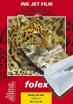 Folex SIVK 10A4 прозрачная самоклеящаяся пленка