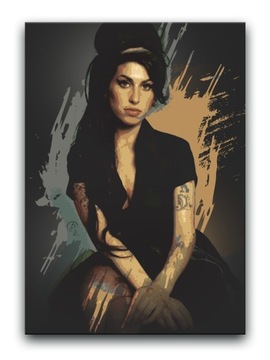 Amy Winehouse - OBRAZ 80x60 ( nie plakat )