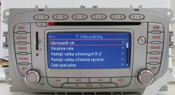 RADIO CD NAWIGACJA MP3 FORD MONDEO PL MENU LEKTOR