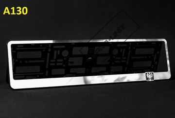 Рамка номерного знака INOX! Mercedes AMG GT с регистрационным номером G