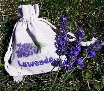 Сумка для гостей на свадьбу, цветы лаванды, розовый, 8х10