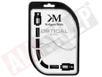 ОПТИЧЕСКИЙ КАБЕЛЬ TOSLINK KRUGER&MATZ KM0320 1,5М