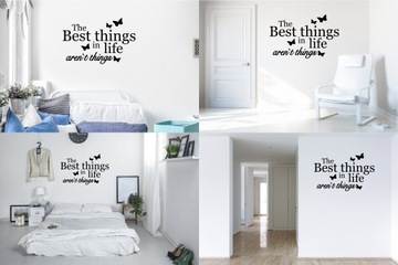 Деревянные 3D надписи на стене Лучшие вещи в жизни