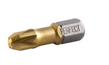 KOŃCÓWKA PZ 2x25 TITANIUM DO WKRĘT. S-66312