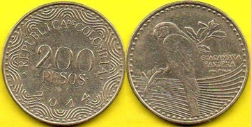 COLUMBIA 200 Pesos 2014 r.