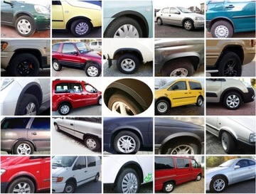 KIA RETONA Накладки на крылья 4 шт '98-03