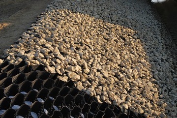 ГАЗОННАЯ РЕШЕТКА Прочная парковочная решетка Geogrid