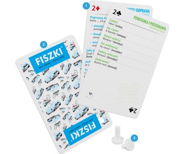 Французский РАЗГОВОРЫ и игральные карты 2в1 (А1-А2)
