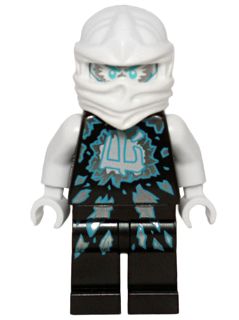 LEGO FIGURKA LUDZIK NINJAGO - ZANE AIRJITZU