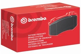 BREMBO колодки Tył AUDI A3 8p 2003 - 2012 к 282mm