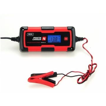 PRAKTIK CHARGER 4 LCD 6/12V Prostownik Inteligent
