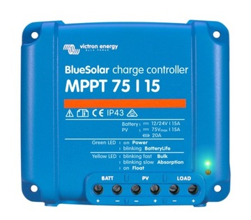 Kontroler BlueSolar MPPT 75/15 Victron Energy