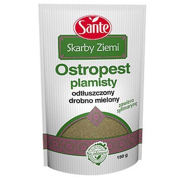 Sante Skarby Ziemi Ostropest plamisty odtłuszczony drobno mielony 150 g