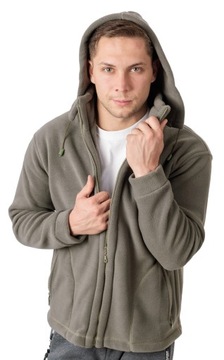 Polar Męski Bluza Polarowa Męska MAX01 XXL oli-sza