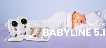 ЭЛЕКТРОННАЯ НЯНЯ LIONELO BABYLINE 5.1 ​​2 КАМЕРЫ