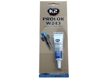 K2 PROLOK MEDIUM KLEJ DO GWINTÓW ŚRUB ŚREDNI