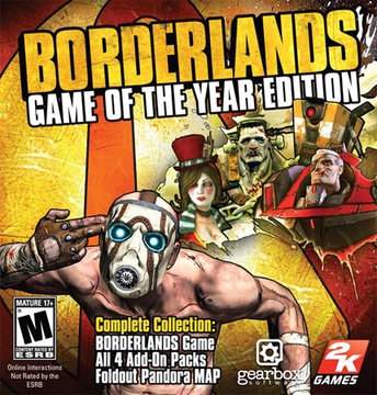 BORDERLANDS GAME OF THE YEAR PC STEAM KLUCZ +BONUS