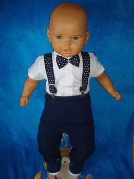 РУБАШКА-БРЮКИ ПОСТАВКИ КРЕЩЕННЫЙ ГАЛСТУК-БАБОЧКА 1992 ГОДА