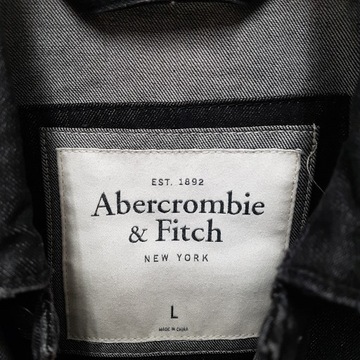 Kurtka katana jeansowa ABERCROMBIE & FITCH L