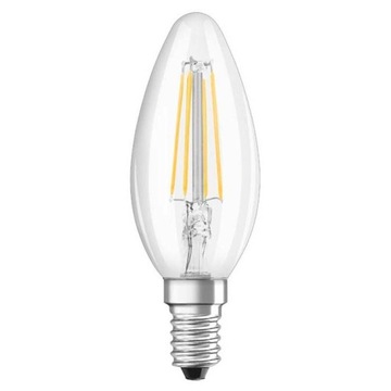 Żarówka LED FILAMENT E14 4W świeczka C35 ciepła