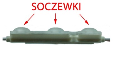 MODUŁ LED SAMSUNG LED 1,2W SOCZEWKA CZERWONY