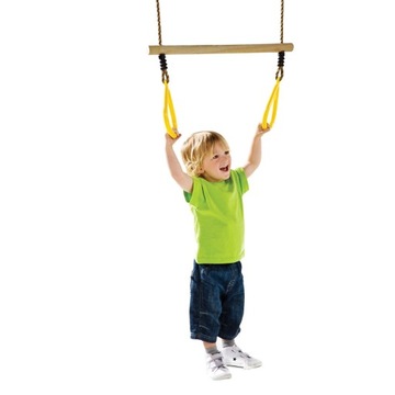 Huśtawka Trapez Gimnastyczny Zabawki na Plac Zabaw dla Dzieci KBT zielony