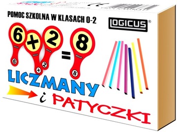 LICZMANY PLUS PATYCZKI DO NAUKI POMOC SZKOLNA